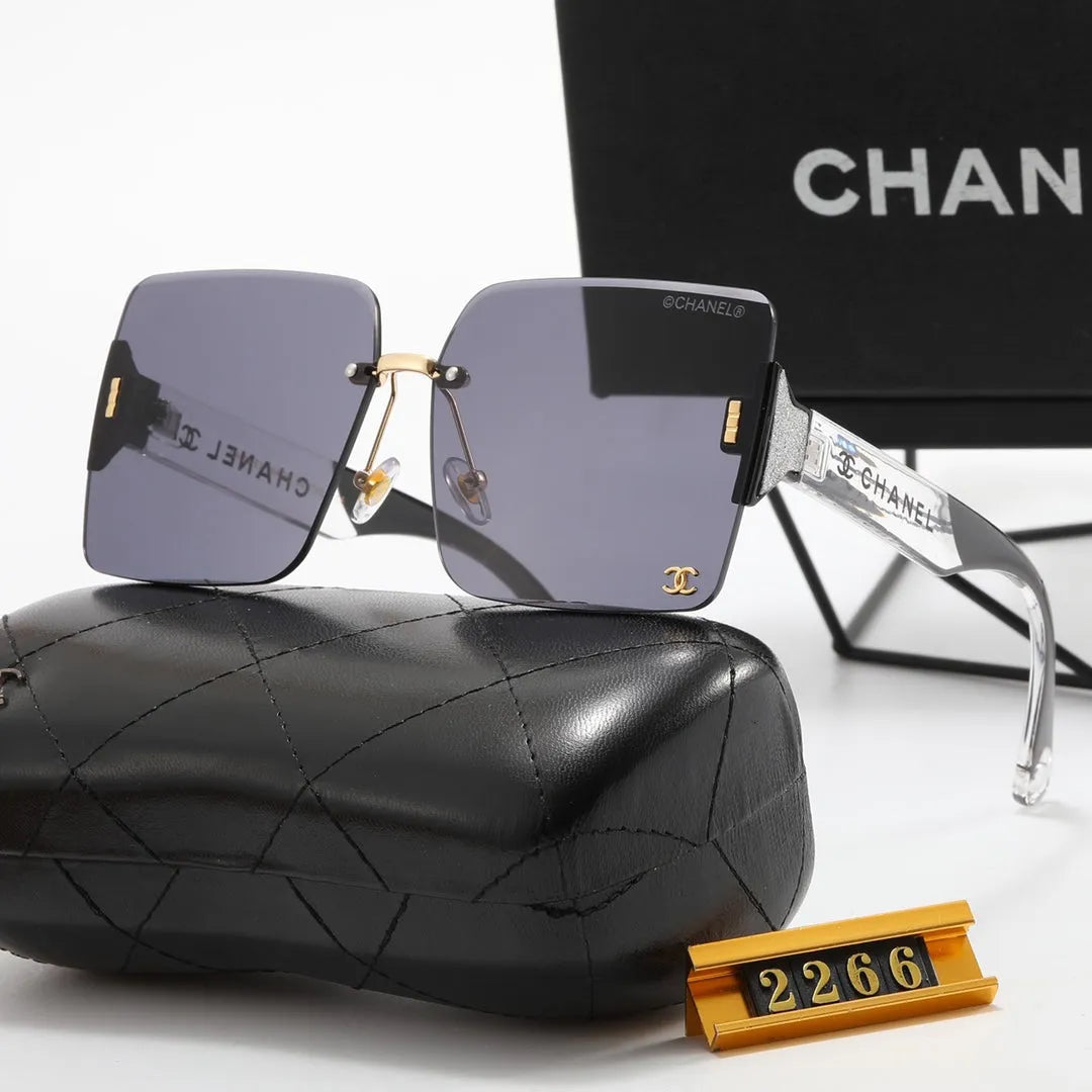 Transparent Printing Temple Polarized Sunglasses P855345