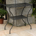 Two Tier Rectangle End Table A350