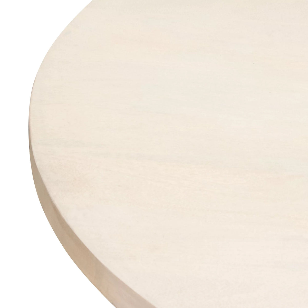 Round Solid Mango Wood Dining Table C61017