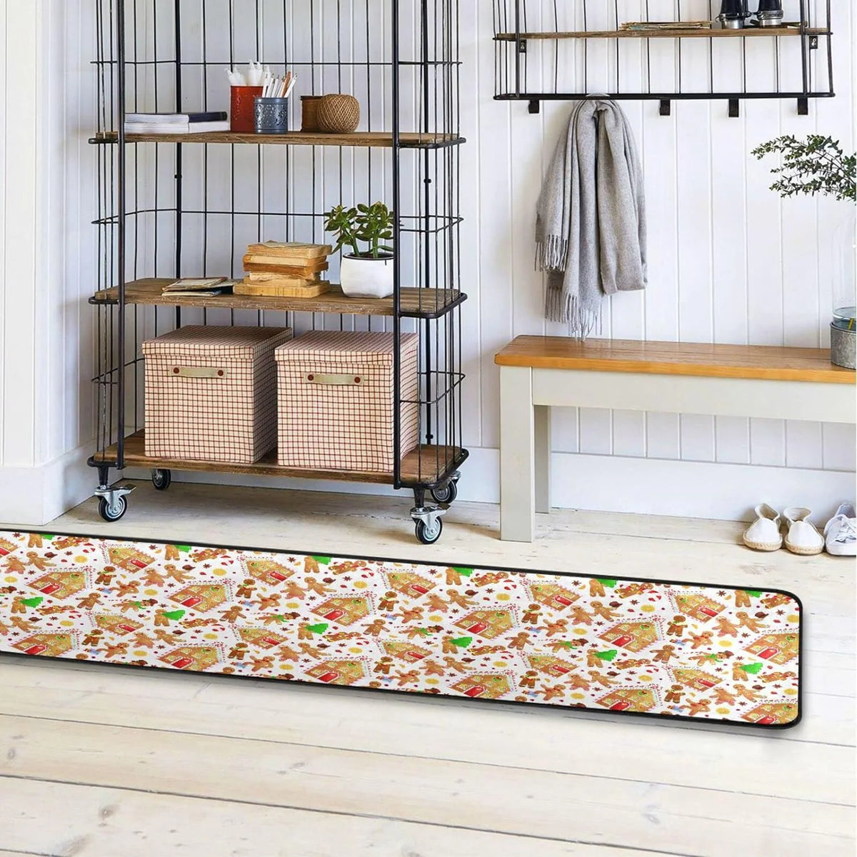 2'x6' Rubber Backing Non Slip Washable Runner Rug Z814