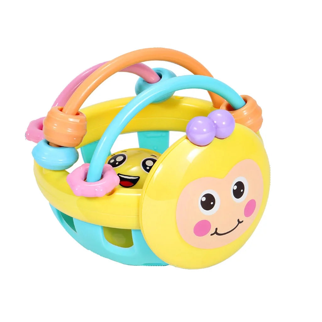 Ball Rattles Bell Infant Baby Plastic Toy Hand Bell Education Toy O872