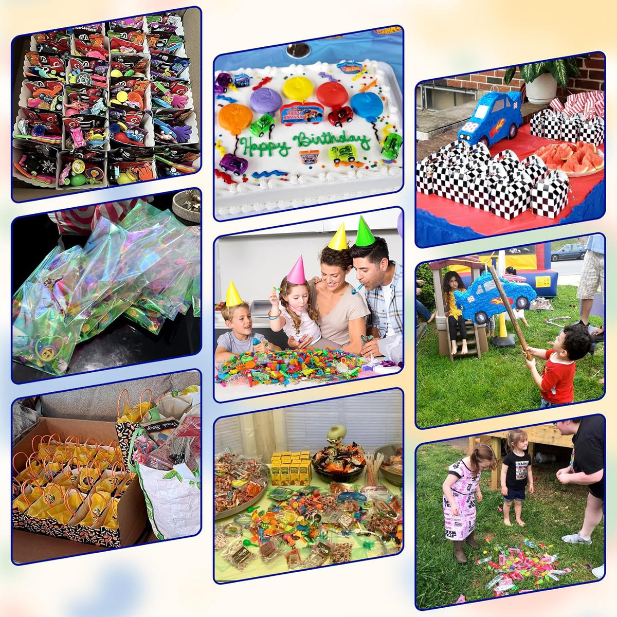 1000PCS Carnival Prizes Prize Box Toys Pinata Fillers Goodie Bag Toys Bulk E316