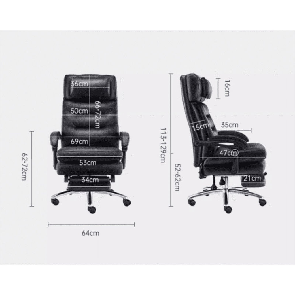 Leather Office Recliner Chair H987