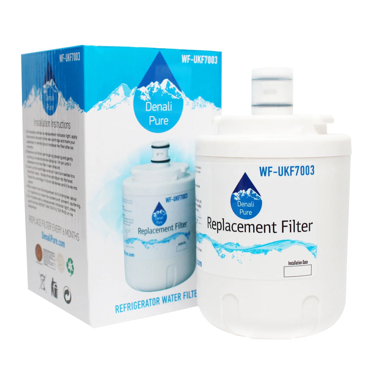 5-Pack Replacement Refrigerator Water Filter Cartridge U238