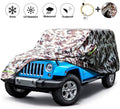 Waterproof Car Cover with Zipper Door Q34724