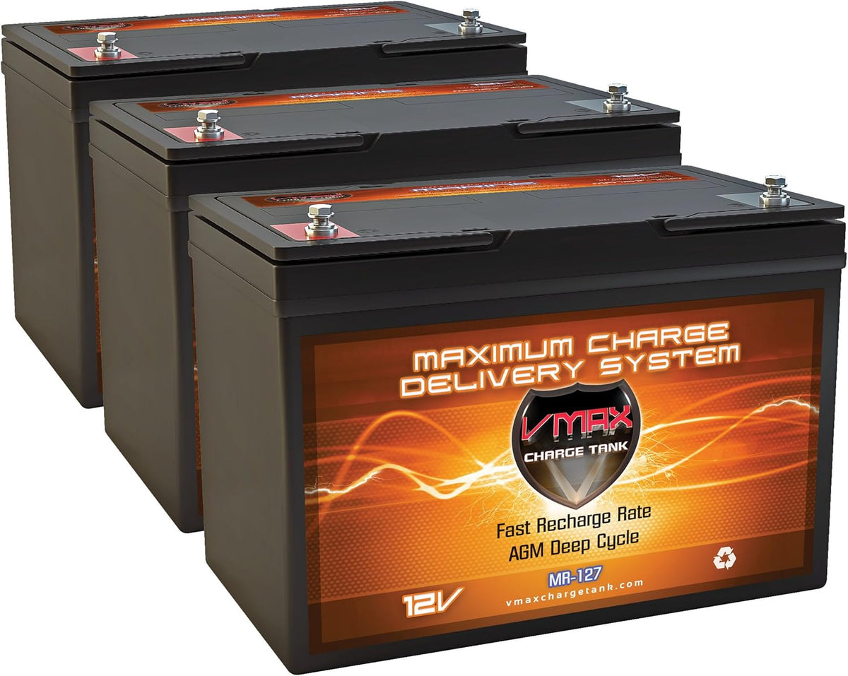 12V 100AH AGM Deep Cycle Group 27 Batteries K600