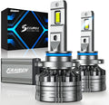 LED Headlight Bulbs Conversion Kit 6500K Cool White IP68 Waterproof, Pack of 2 M6246
