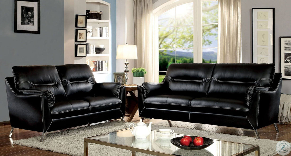 Black Sofa U9195