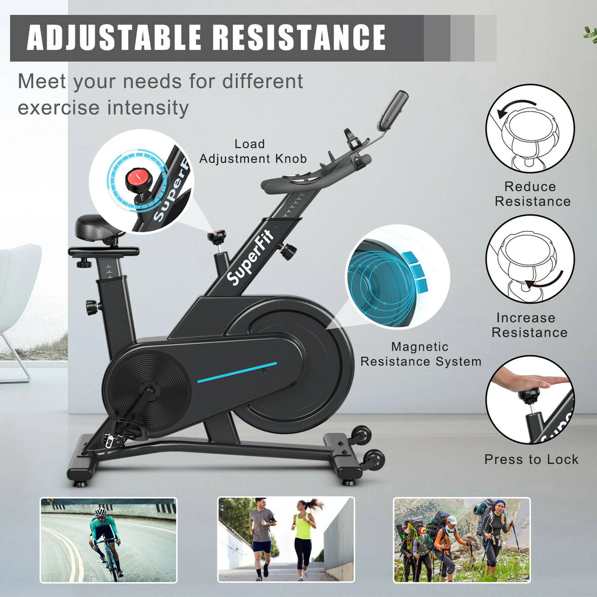Magnetic Exercise Bike J483