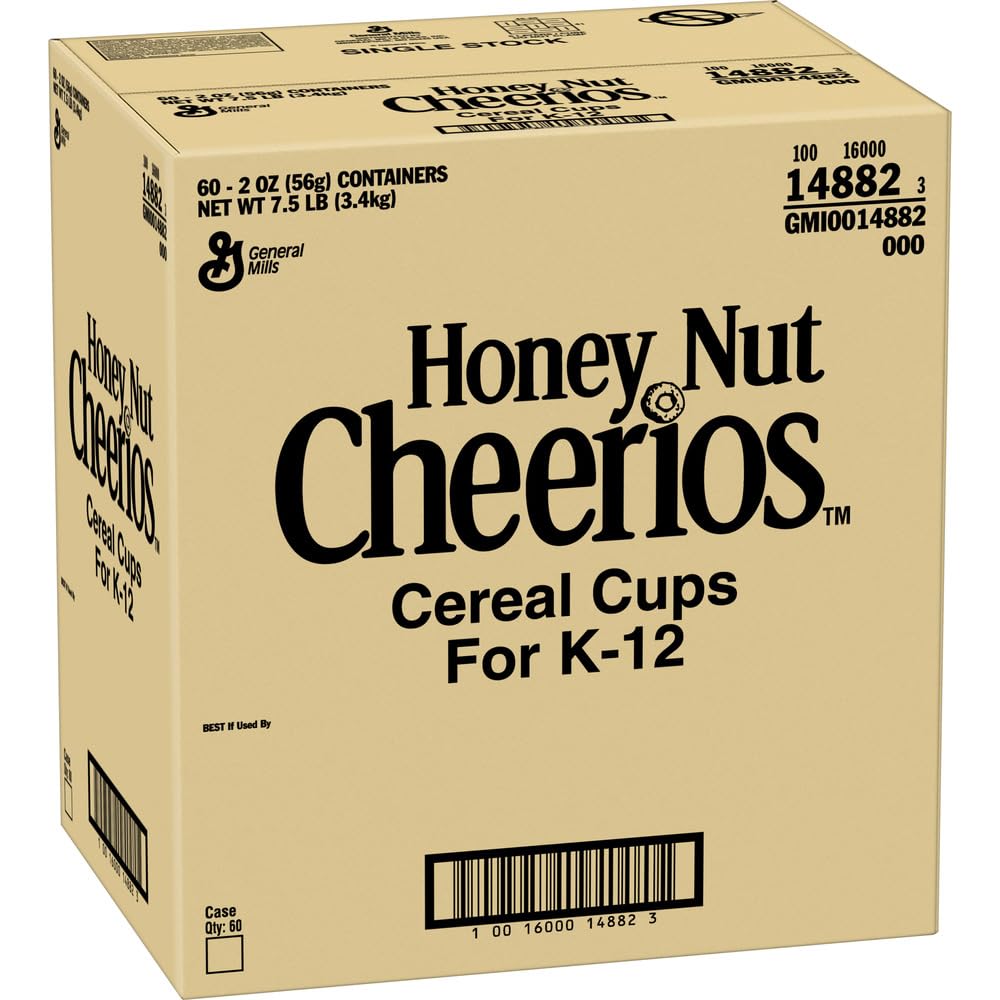2 Oz 60 Count Gluten Free Whole Grain Oats Cereal I809