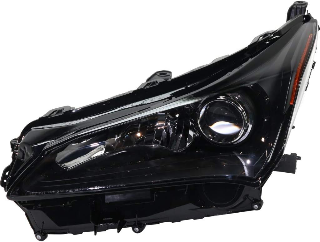 Passenger Side Halogen Headlight Assembly for Lexus NX200t 2015 2016 2017 H631928