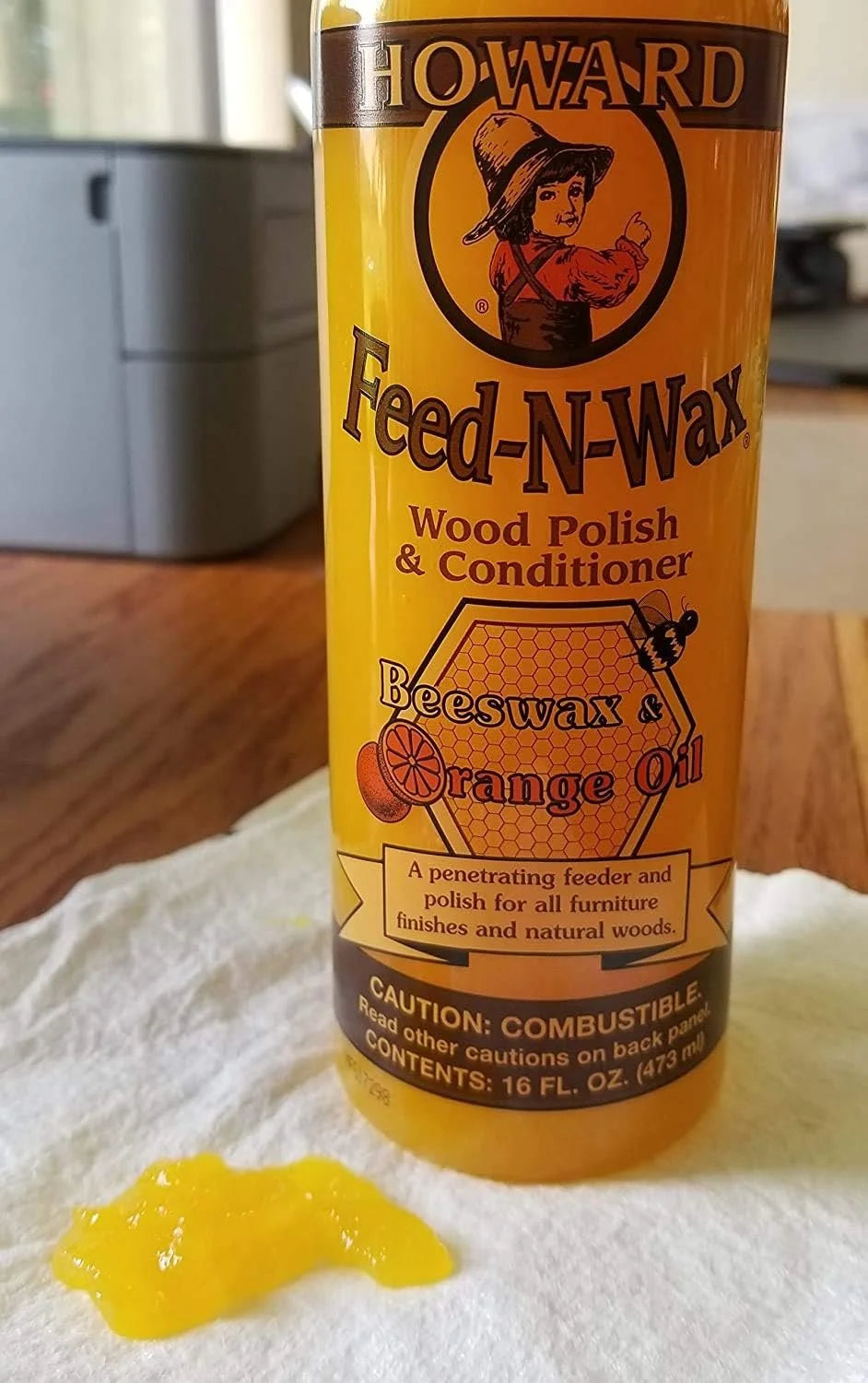 Wood Polish & Conditioner 16 oz Y14662