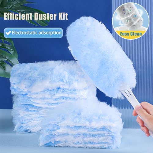 360 Dusters Refills Kit with 4X Microfibers and 1 Handle P88327
