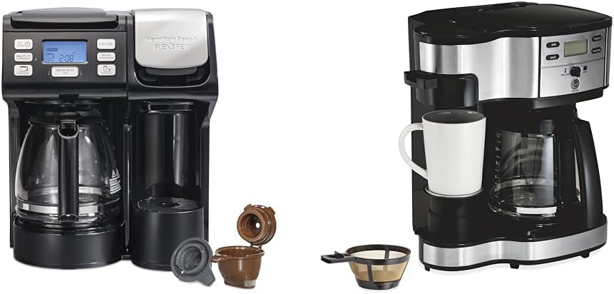 12c Coffee Maker, Single Serve & 12 Cup, Compatible with K-Cup Pods or Grounds S247309