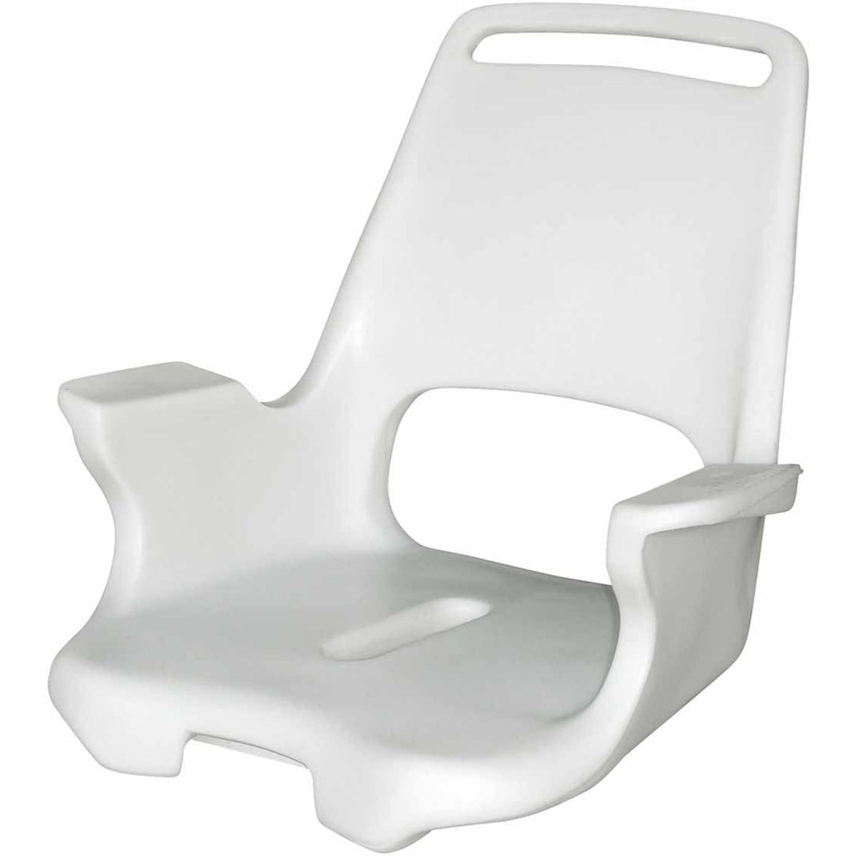 Captains Chair Seat Shell and Mounting Plate Q1298