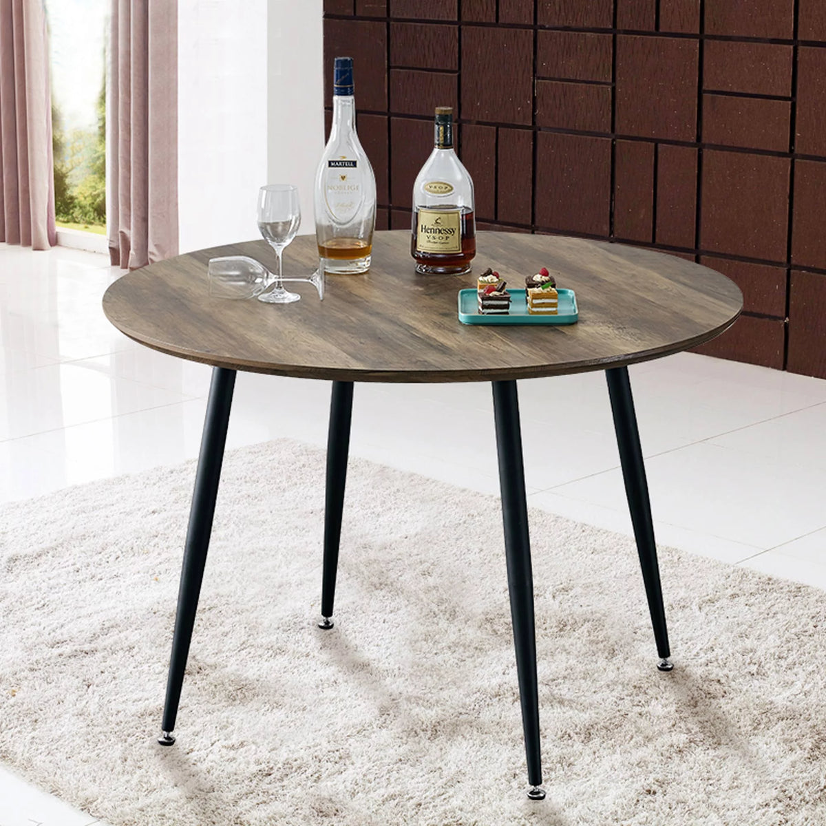 44.8 inch MDF Round Dining Table K5710