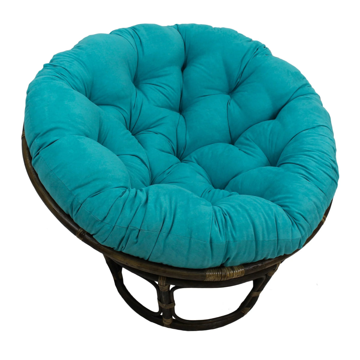 44 in. Solid Microsuede Papasan Cushion B183