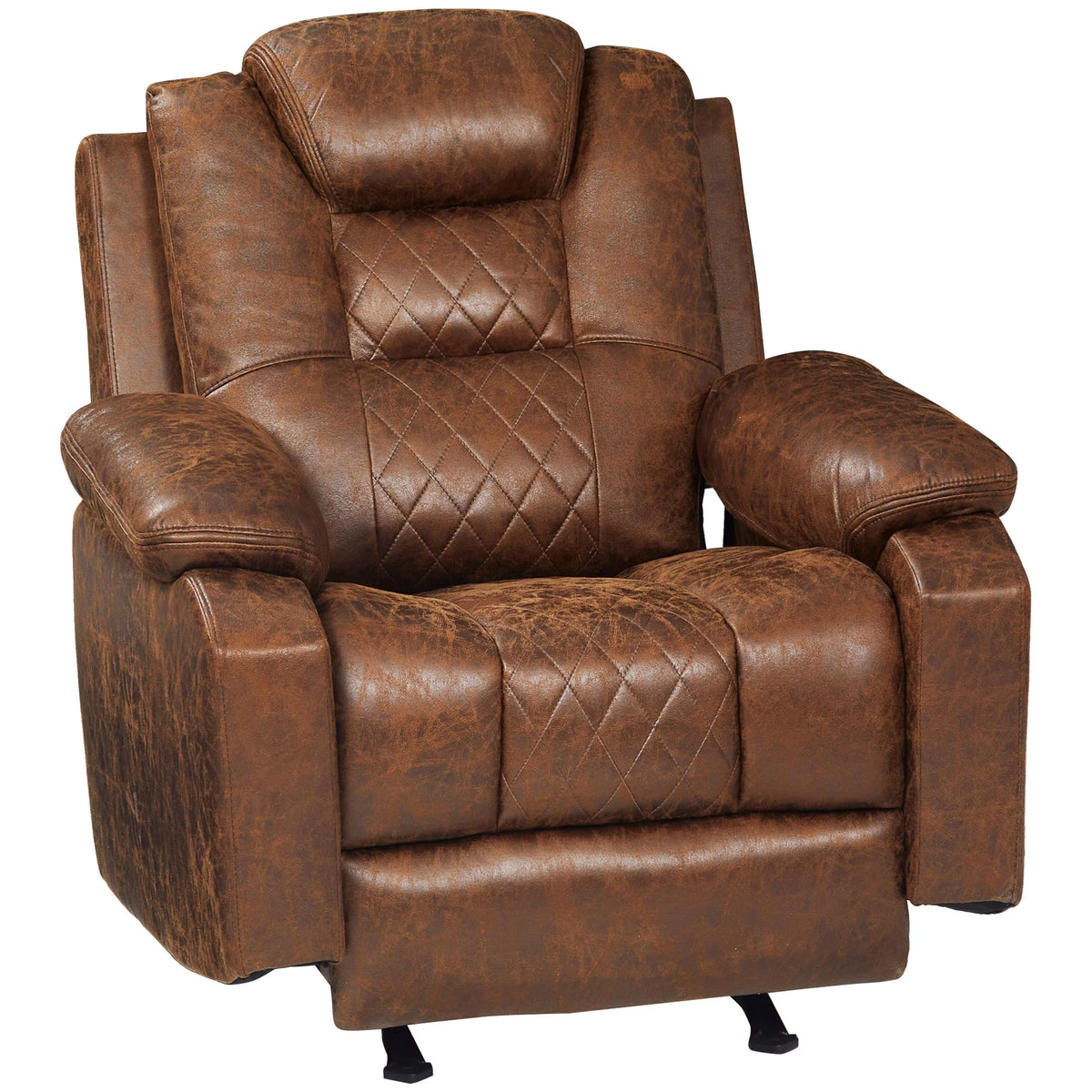 Brown Manual Recliner Chair G25590