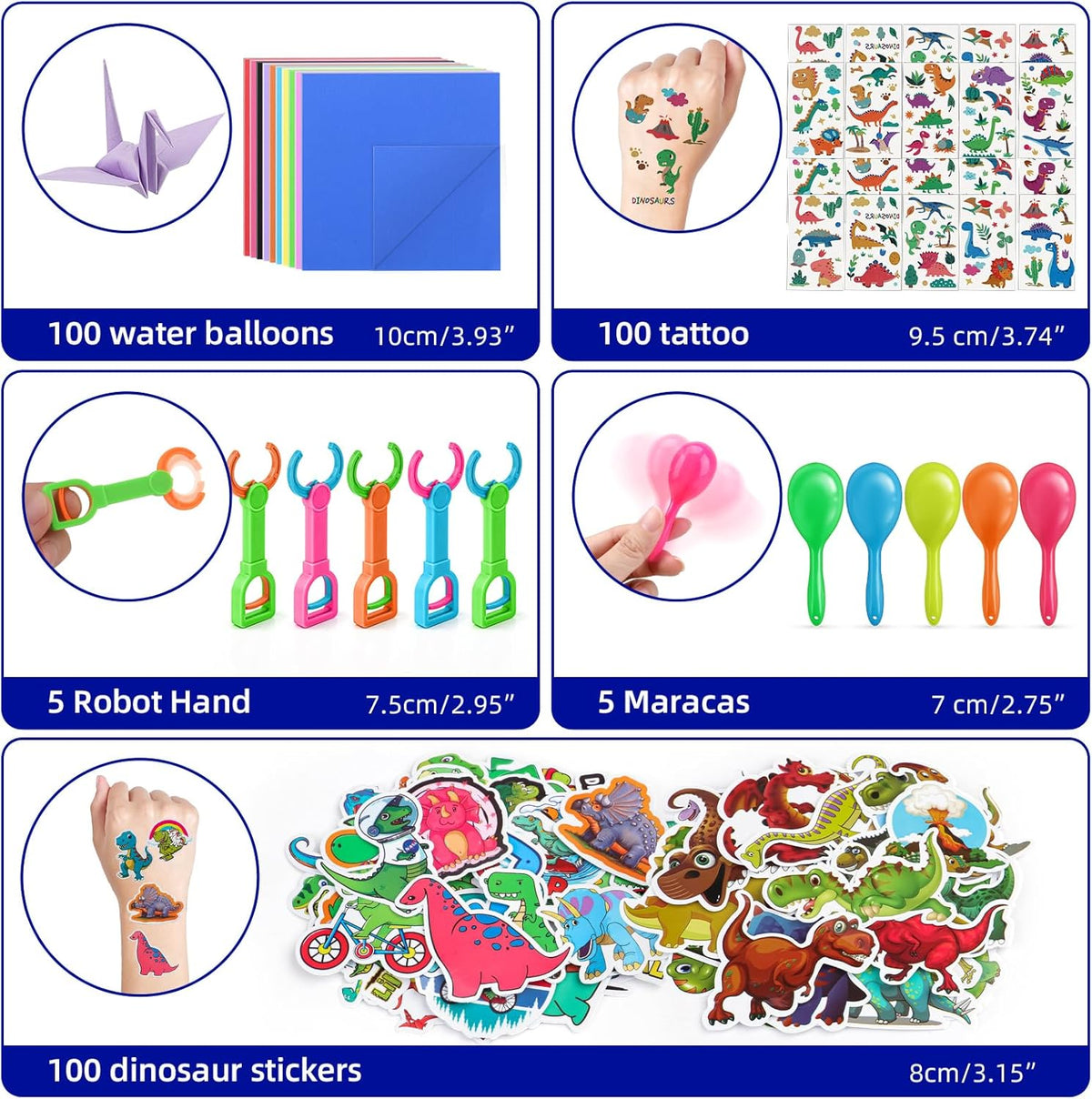 1000PCS Carnival Prizes Prize Box Toys Pinata Fillers Goodie Bag Toys Bulk E316
