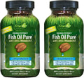 60 Liquid Soft-Gels 2,000 mg Fish Oil with Vitamin D3 M44641