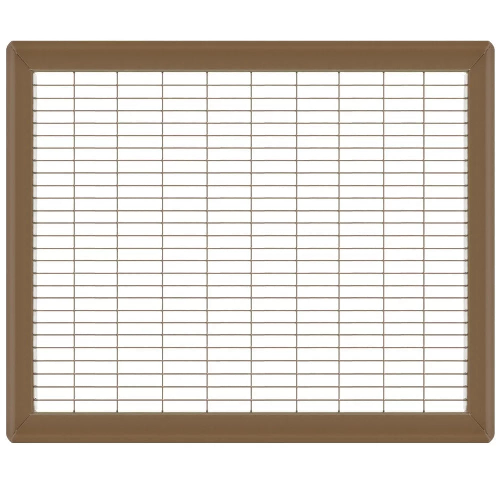 Imperial Brown Heavy Gauge Steel Floor Grille R101148