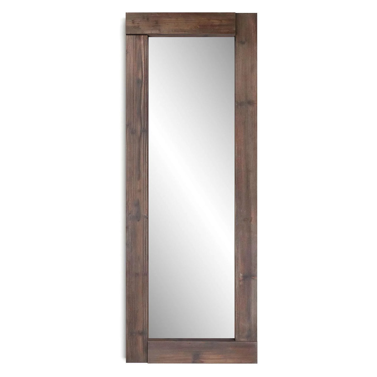 24x64 Full Length Wood Floor Mirror J34691