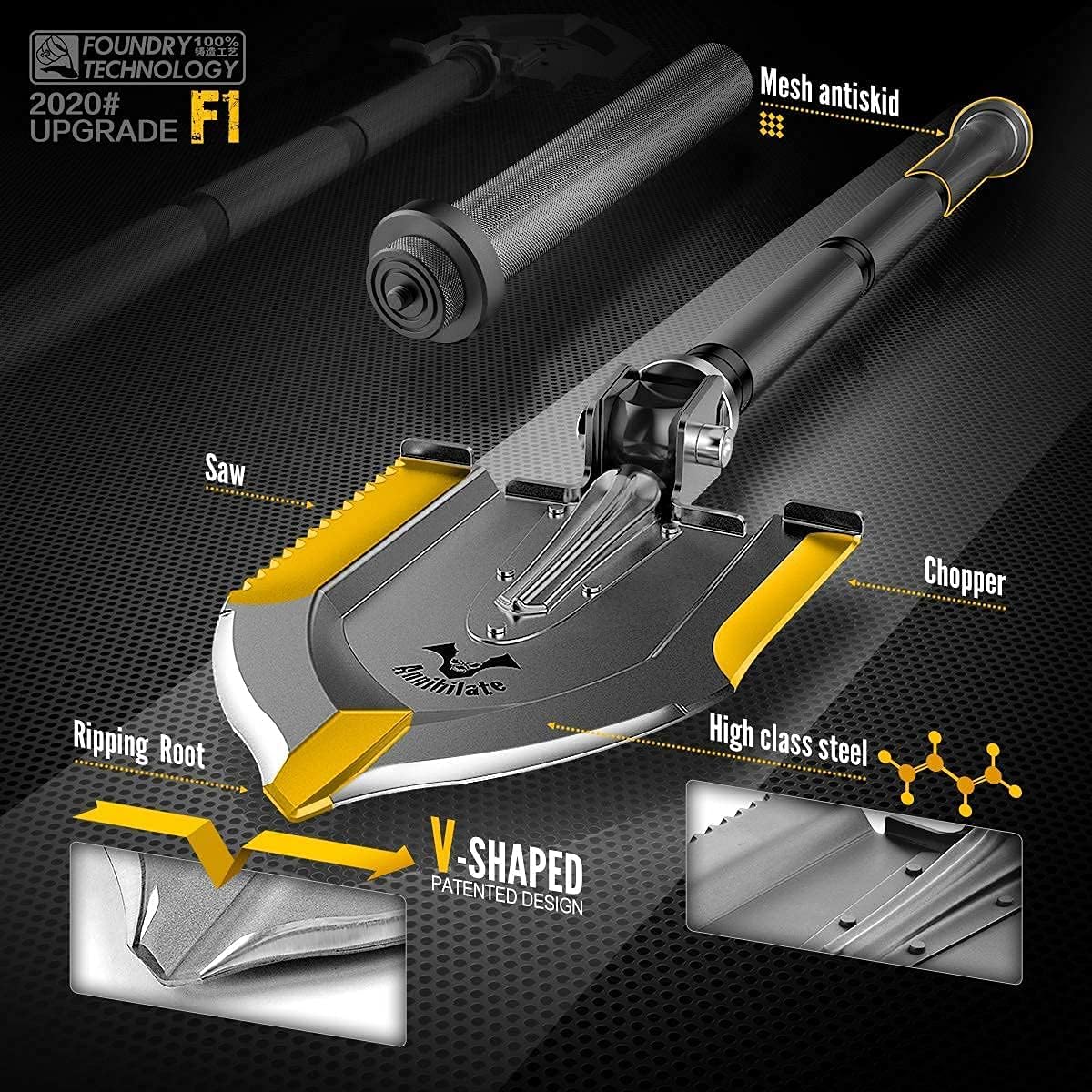High Carbon Steel Military Folding Shovel N508121