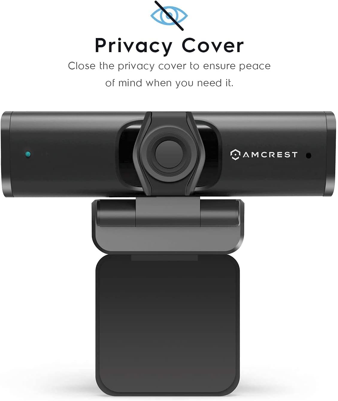 4K Webcam with Microphone & Privacy Cover H622986