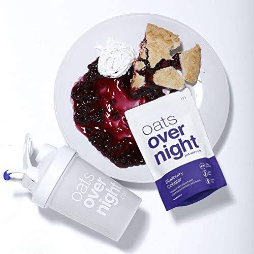 Plant Based Blueberry Cobbler High-Protein Low-Sugar Gluten-Free 2.6oz per Pack L9094