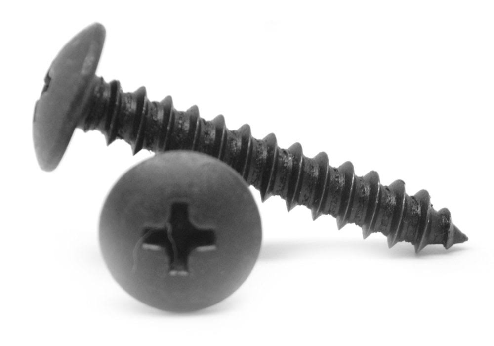 Black Oxide Phillips Truss Head Sheet Metal Screw C971