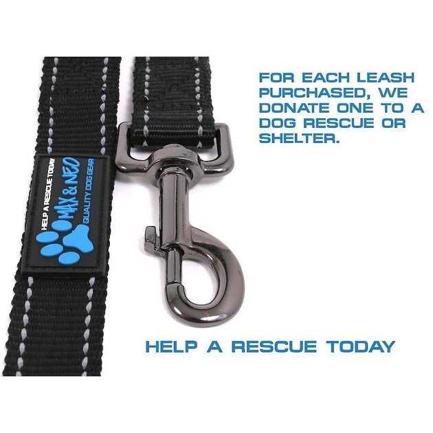 Double Handle Reflective Dog Leash U366199