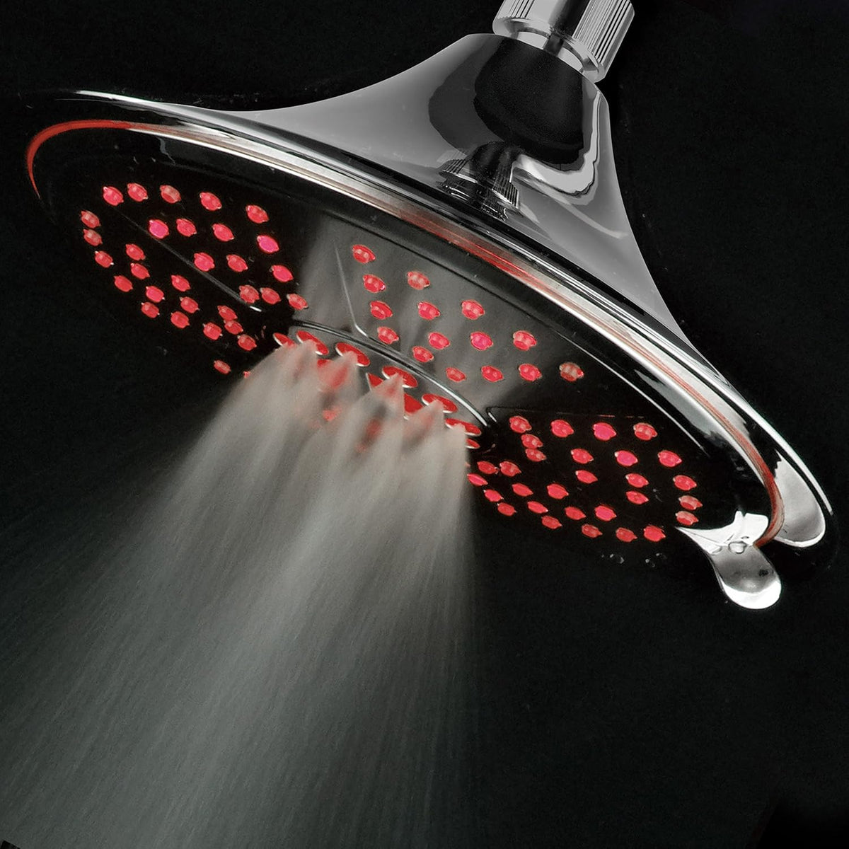 8 Inch Chrome Rainfall LED Shower-Head X75655