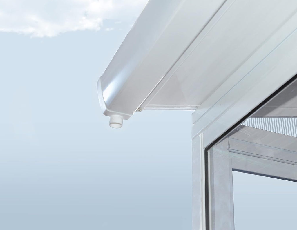 White 10x14 Enclosed Patio Cover Polycarbonate Shelter U227990