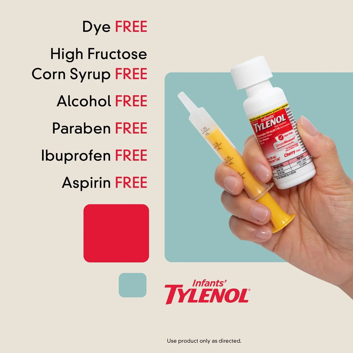 Dye-Free Acetaminophen Medicine, 2 fl. oz N313
