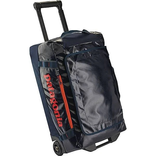 Black 40 Liters Wheeled Duffel T6470