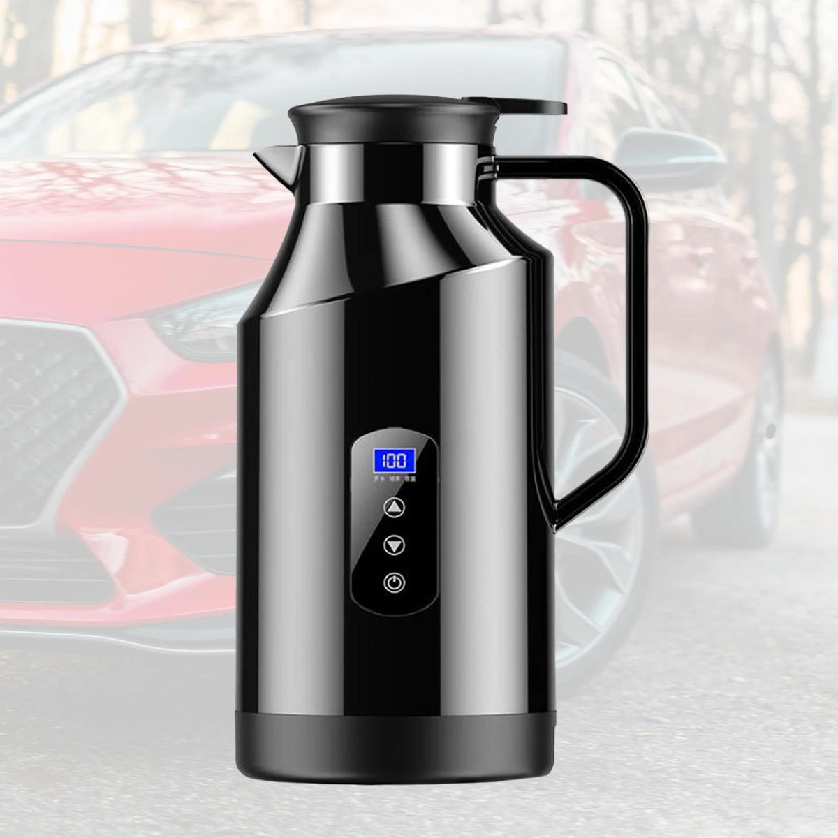 12V 24V 1200ml Stainless Steel Electric Kettle T685847