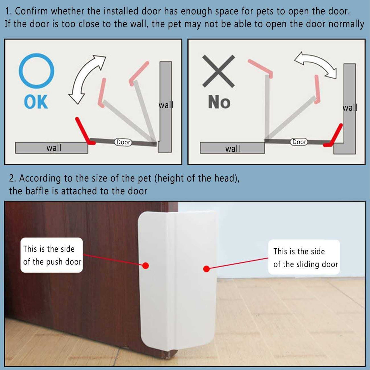 Automatic Lockable Pet Door D269