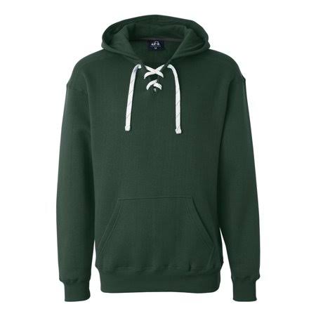 Green Lace Hooded Sweatshirt P4421