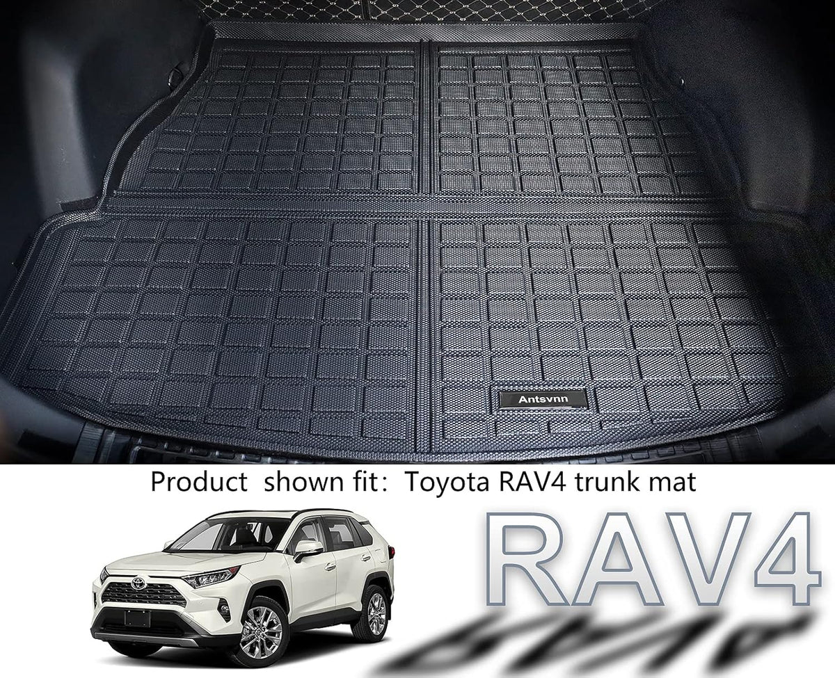 Black Rear Trunk Mats for Toyota RAV4 O789429