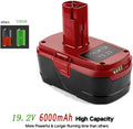 2 Pack 19.2V 6000mAh Lithium Battery Replacement B1684