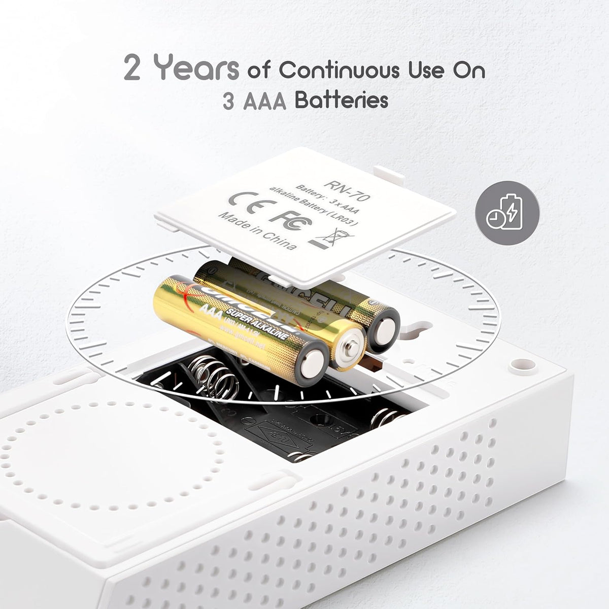 Portable Radon Detector Battery Operated T636
