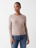 Oak Heather Cashmere Crewneck I492