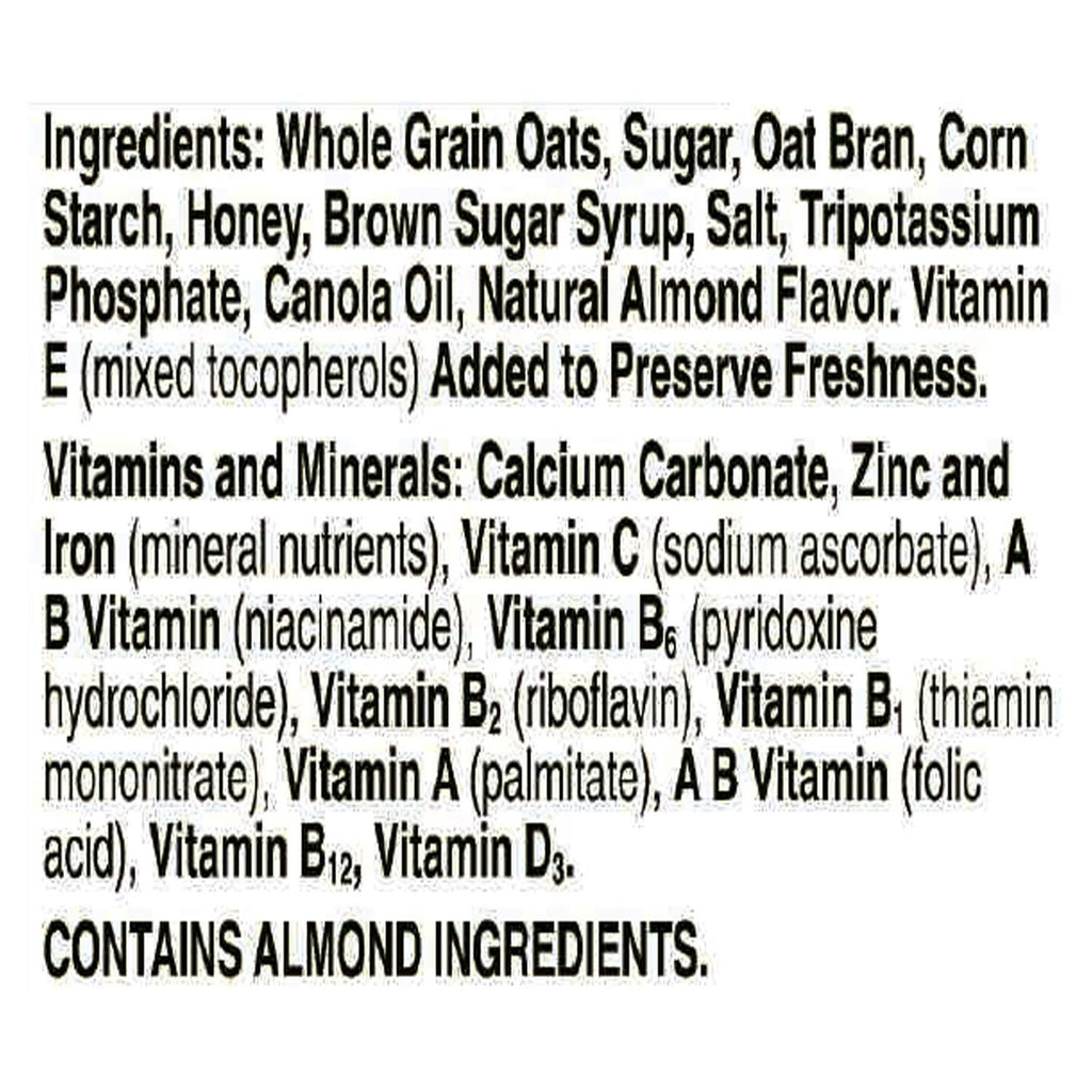 2 Oz 60 Count Gluten Free Whole Grain Oats Cereal I809