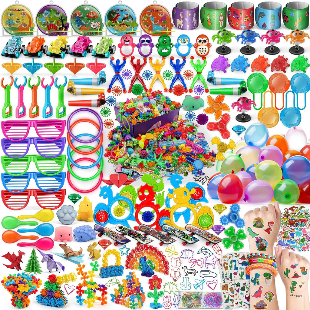 1000PCS Carnival Prizes Prize Box Toys Pinata Fillers Goodie Bag Toys Bulk E316