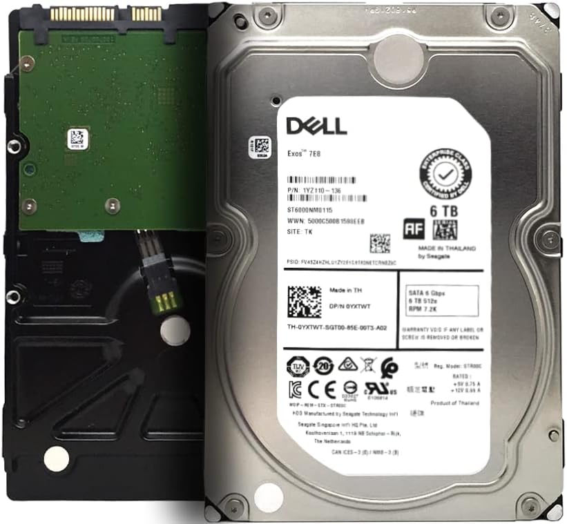 6TB 7200 RPM SATA 6Gb/s 256MB Cache Internal Hard Drive W744