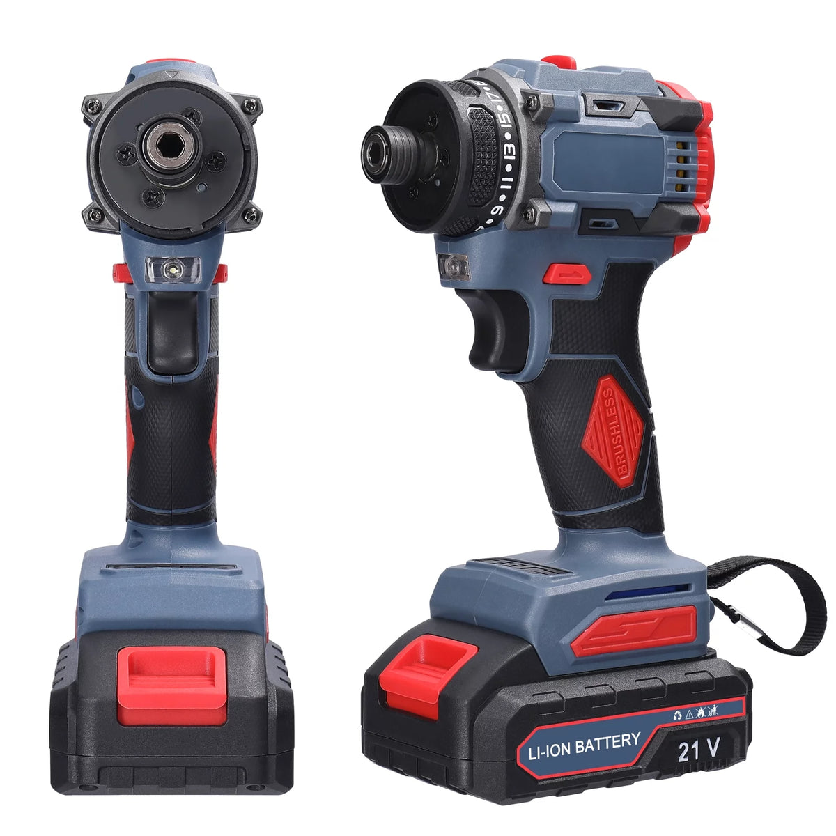 21V Brushless Motor Electric Screwdriver L393929