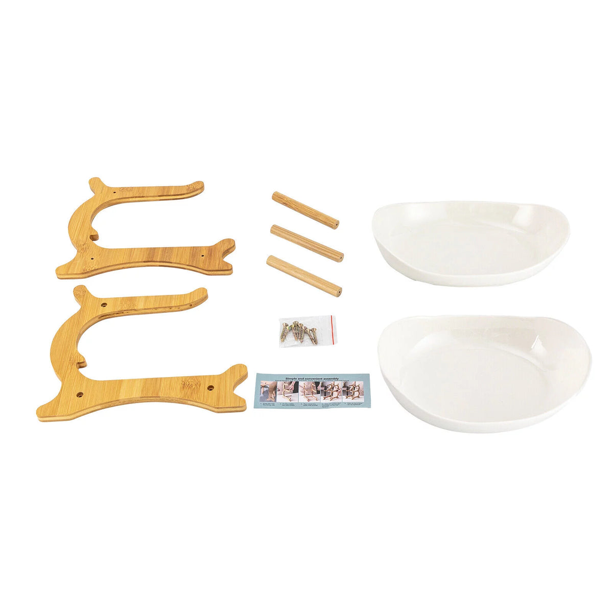 2-Tier Kitchen Countertop Fruit Bowl Fruit Basket H775154