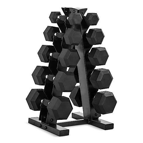 Dumbbell Set with Rack T654