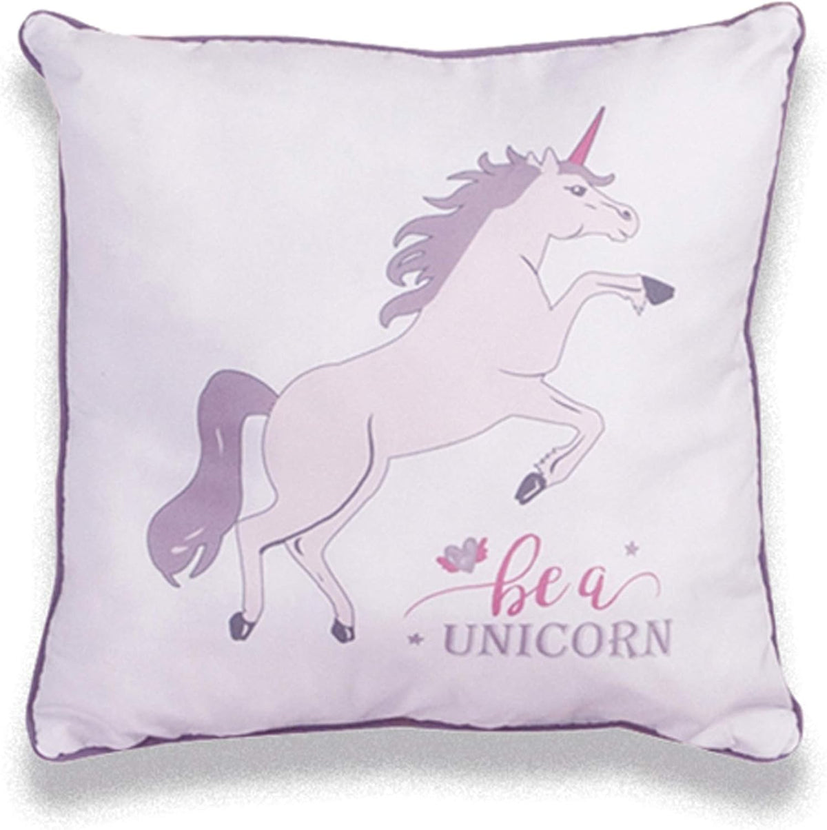 5-Piece Twin Size Unicorn Bedding Set with Throws and Pillow Shams L2238