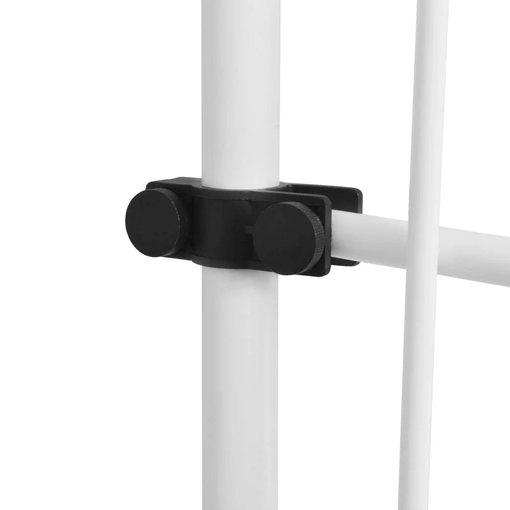 Cream White Retractable Window Awning Canopy with Crank Handle X656